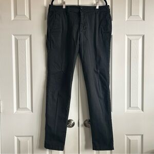 Slim Chino Black Pants